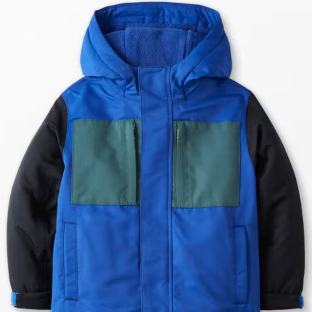 Hanna Andersson Colorblock Kids' Winter Coat